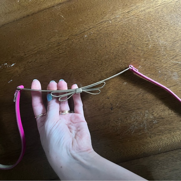 Pink and gold waist belt bcbg - Picture 3 of 3